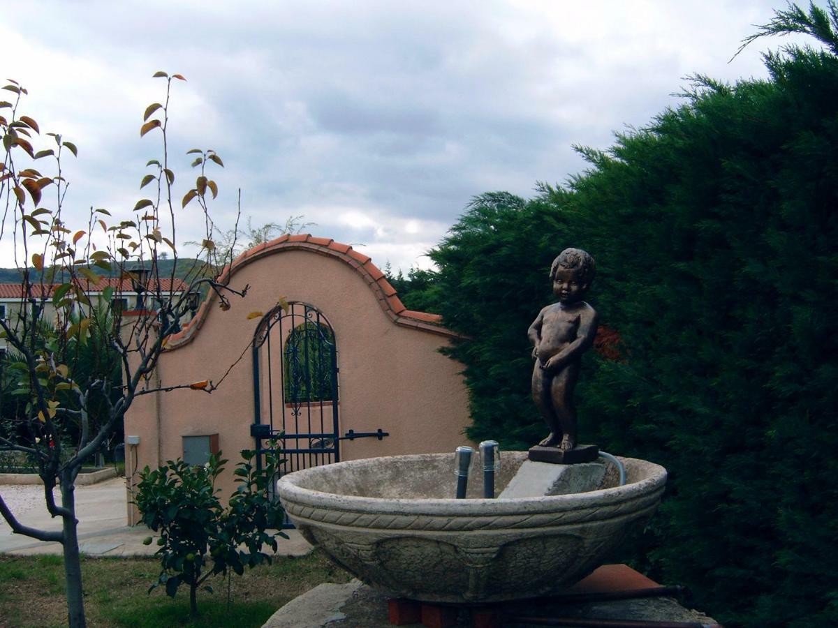 La Planquette Castelnou Exterior foto
